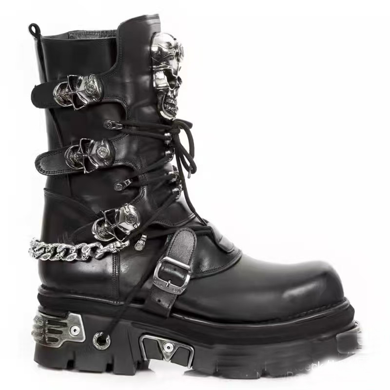 Fashion Men's Genuine Leather  - огляд і ціна Motorcycle Chain