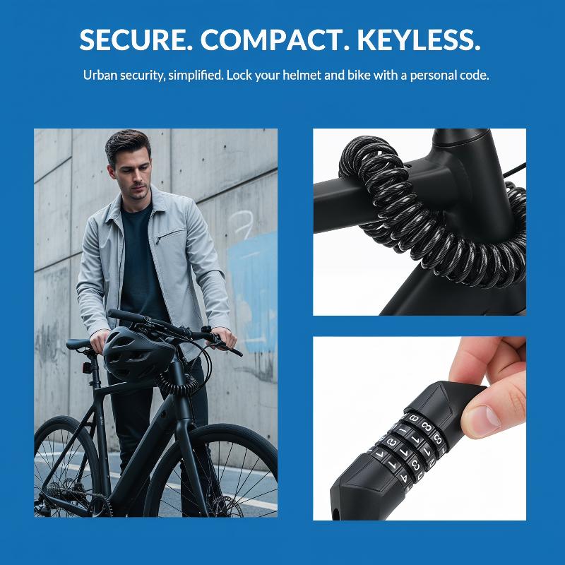 New Motorcycle Bicycle Anti-Th - огляд і ціна Bicycle Chain