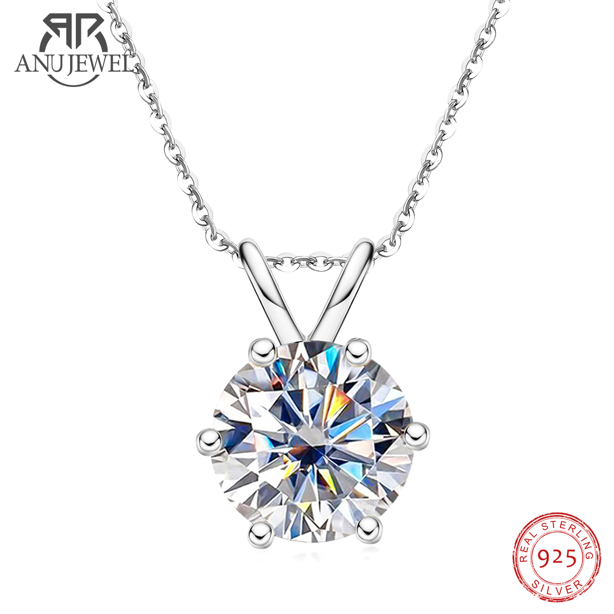 AnuJewel 1ct 3ct 5ct D Color   - огляд і ціна Ansi Chain