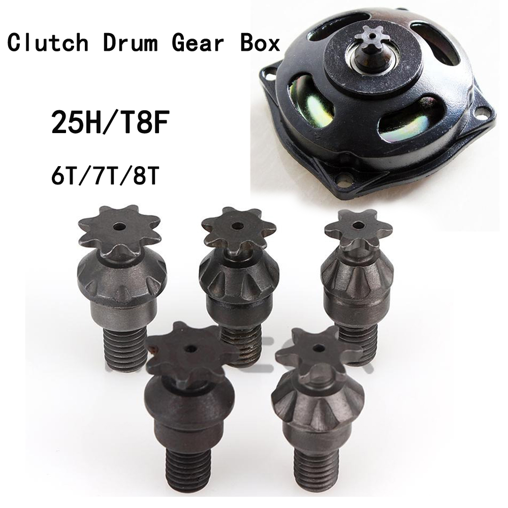25H T8F 6/7/8 Teeth Clutch Dru - огляд і ціна Sprocket Chain