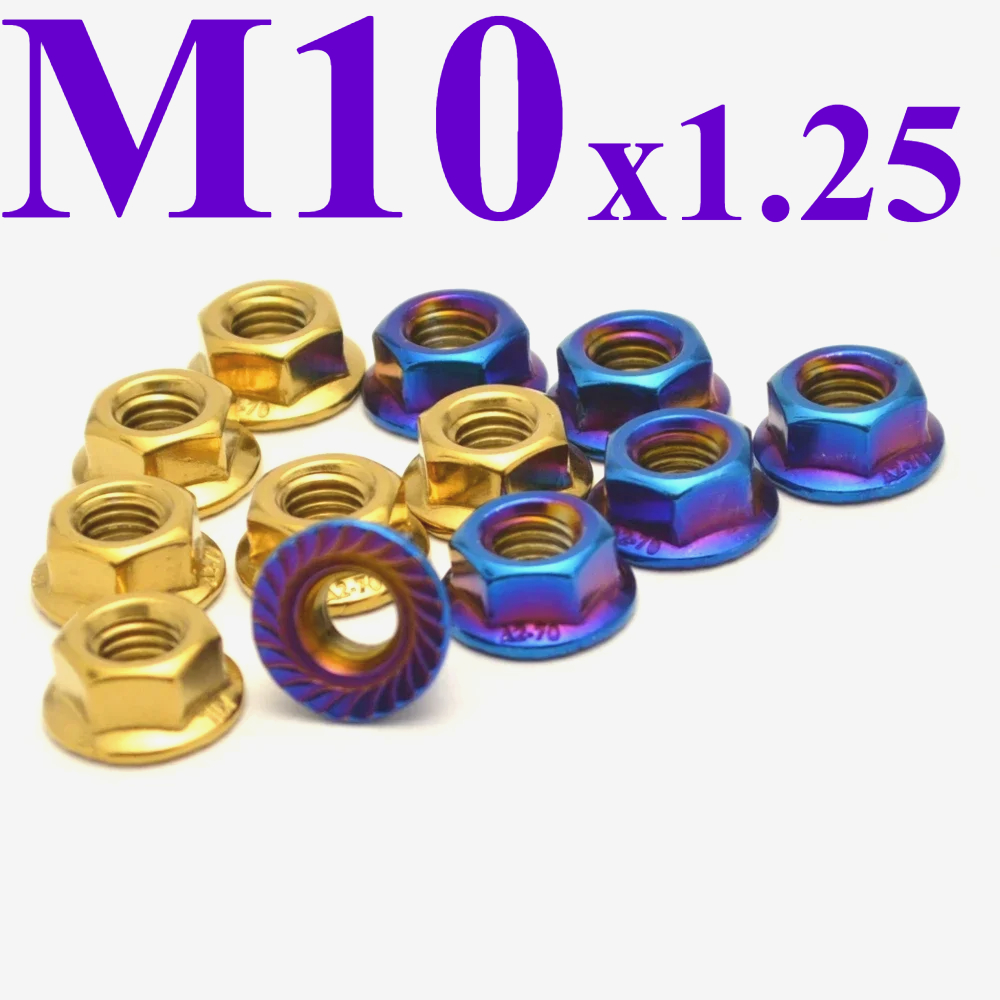 6Pcs M10x1.25 Rear Sprocket Wh - огляд і ціна Sprocket