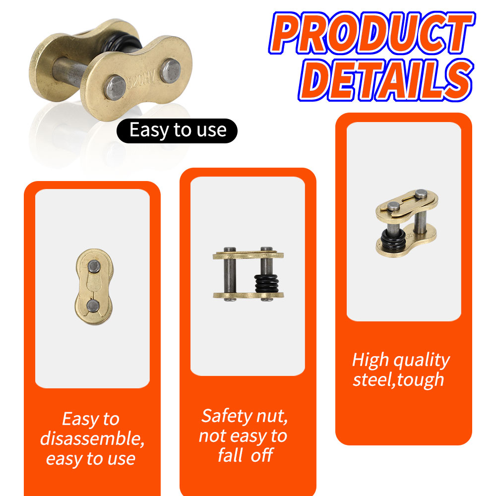 Motorcycle Chain Buckle Ring L - огляд і ціна Master Link Chain