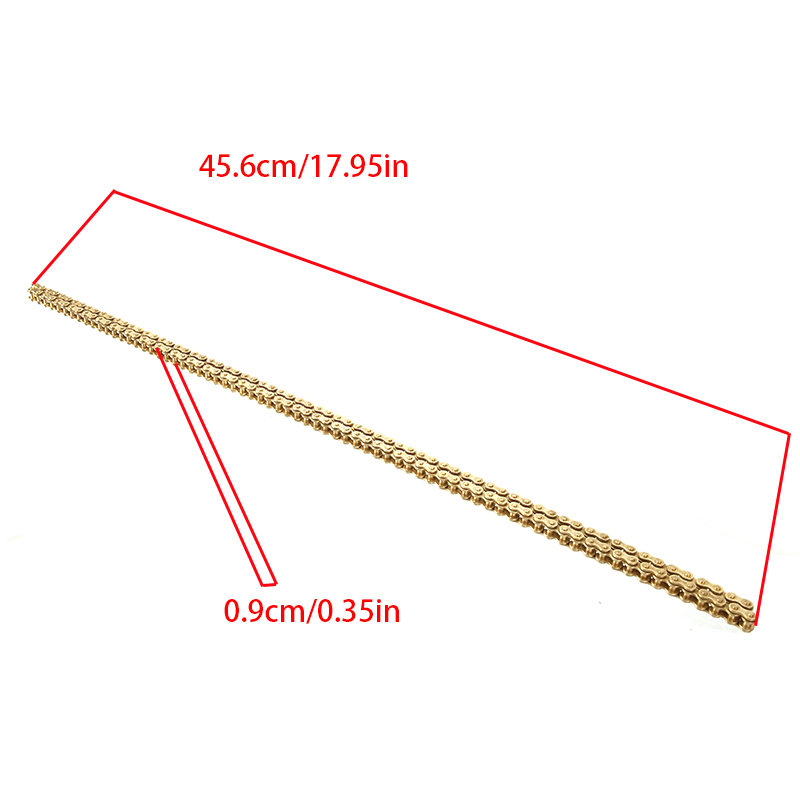 25H 114 Chain Gold 25H 136 Bla - огляд і ціна Bike Chain
