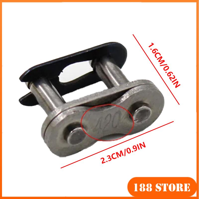 10 PCS Motorcycle Chain Card 4 - огляд і ціна 428 Chain